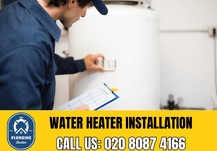 water heater installation Enfield